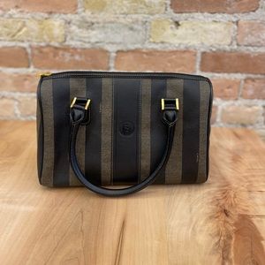 Vintage Penguin stripe Fendi bag